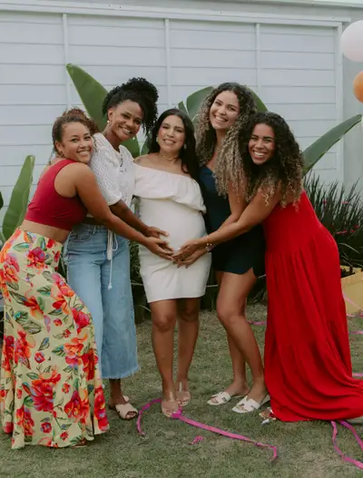 Chá revelação em família, fotografia de Raquel Coutinho. Foto 18.