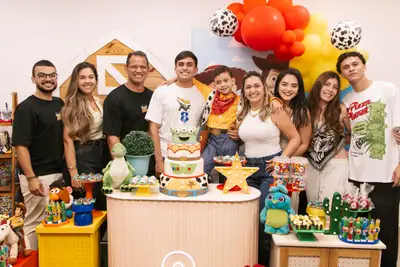 Festa infantil, com crianças, decoração e emoção, fotografia de Raquel Coutinho. Foto 10.