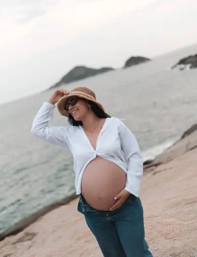 Ensaio de gestante, fotografia de Raquel Coutinho. Foto 18.